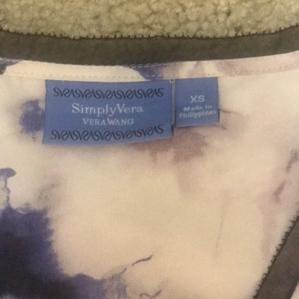 Simply Vera by Vera Wang floral dress size XS - Picture 2 of 2